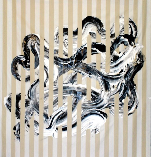 acryl on canvas, 200 x 200 cm